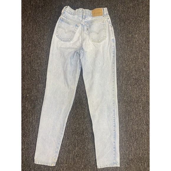 Levi’s Silver Tab Jeans Women’s Juniors Size 3 Hipster Fit Denim 90s Light Wash - Picture 1 of 8